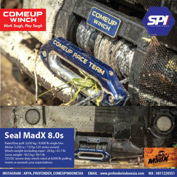 Comeup Winch Seal Madx 8.0s