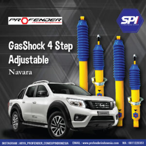 Gas Shock 4 Step Adjustable ( Navara )