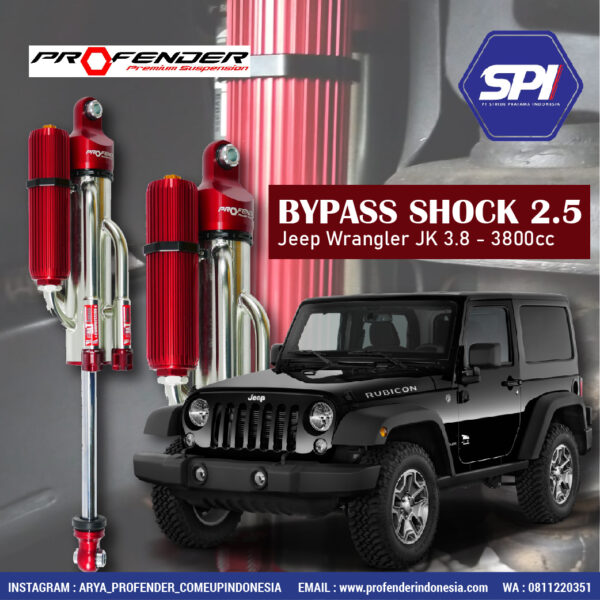 Bypass Shock 2.5 ( Jeep Wrangler Jk 3.8 - 3800cc)