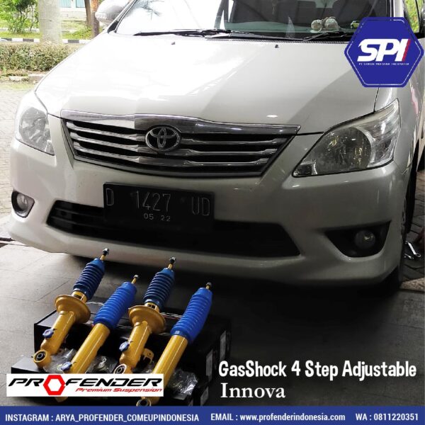 GasShock 4 Step Adjustable ( Toyota Innova )