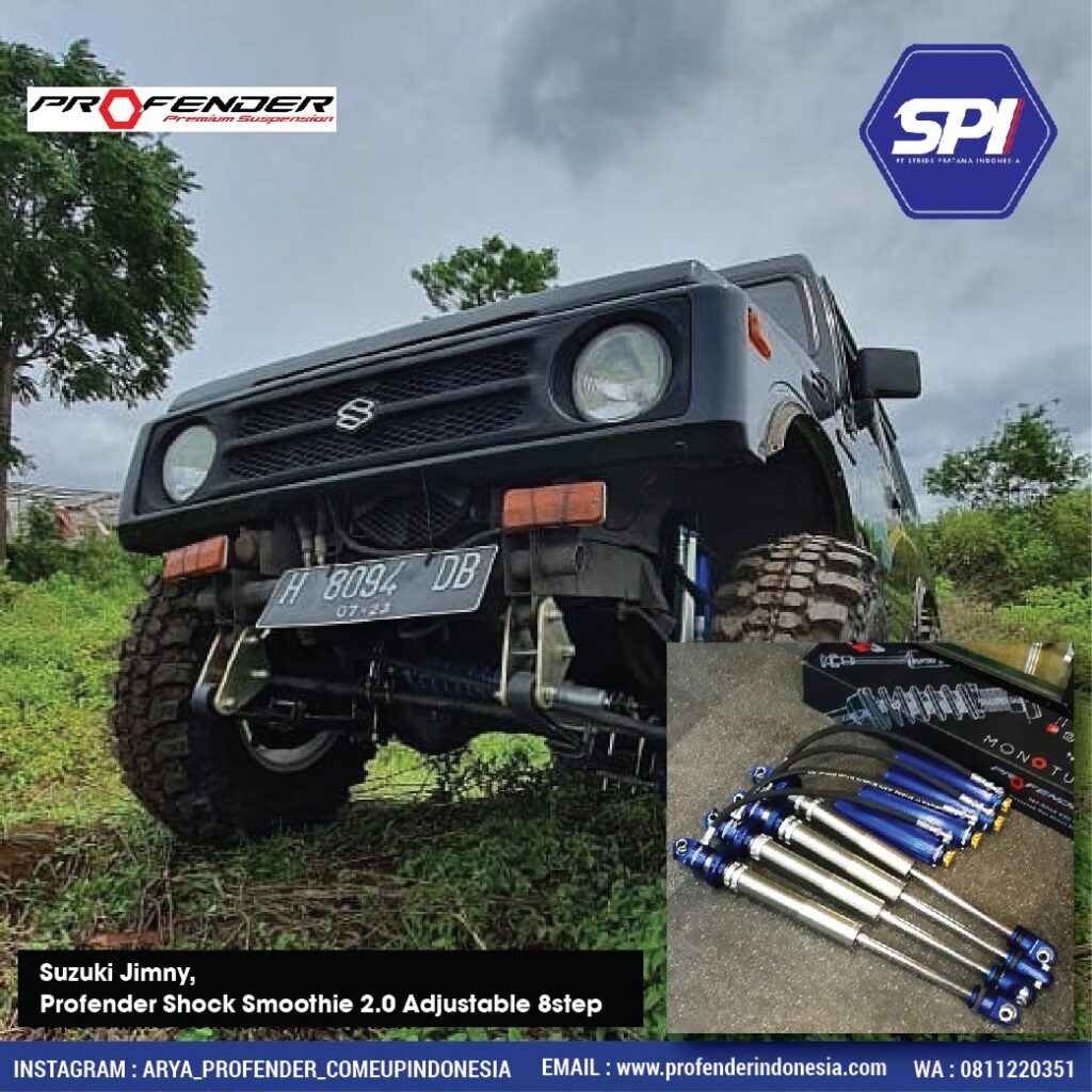 Suzuki Jimny, Profender Shock Smoothie 2.0 Adjustable 8step 