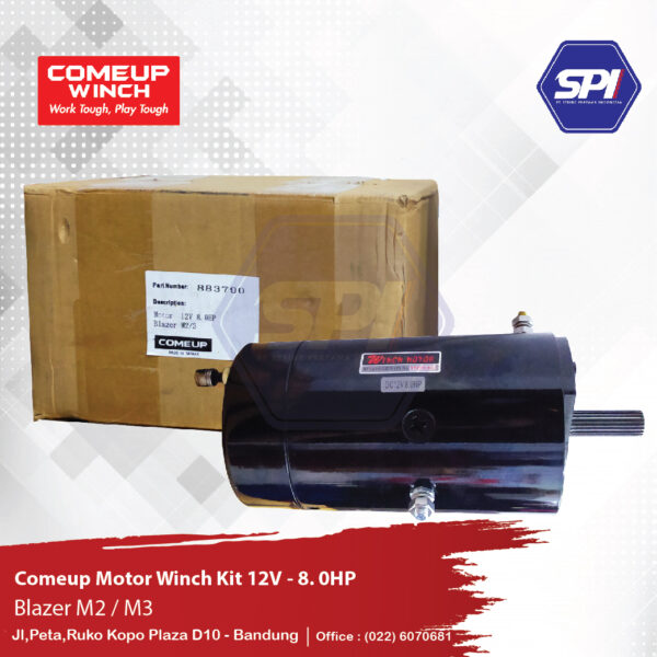 Comeup Motor Winch Kit 12V - 8.0hp
